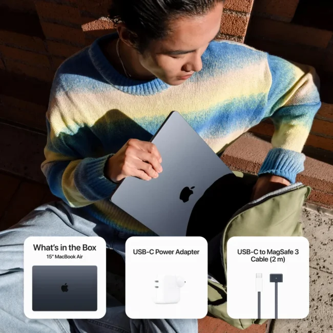 Apple MacBook Air M3 (13.6 inch, 8GB, 256GB, macOS) – Image 4